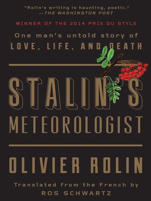 cover image of Stalin's Meteorologist